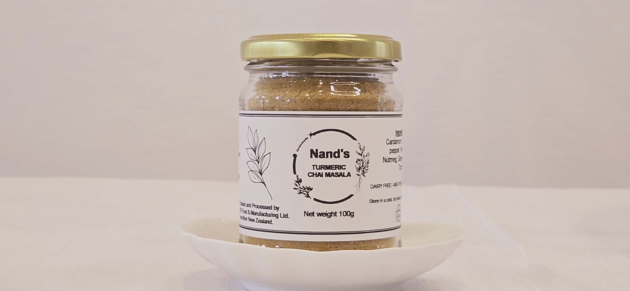 Nands Turmeric Chai Spice Mix (Tea Masala) 100g